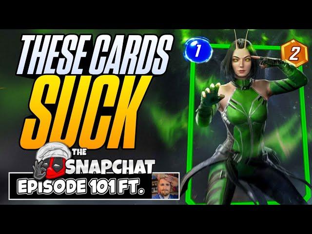 The WORST CARDS in Marvel Snap | Agent Venom & Scream Review | The Snap Chat Podcast #101