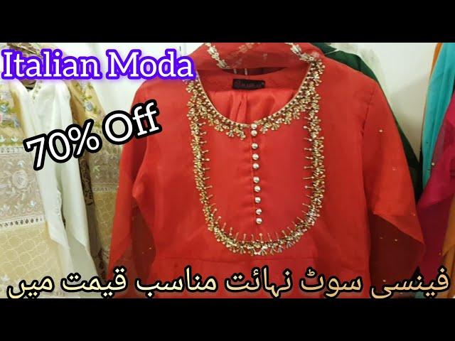 Italian Moda Fancy Dresses Sale Upto 70% Off || Italian Moda Ready to Wear Dresses September 2024