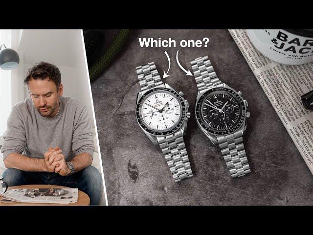 Which Omega Speedmaster? - White Vs Black, Sapphire Vs Hesalite?