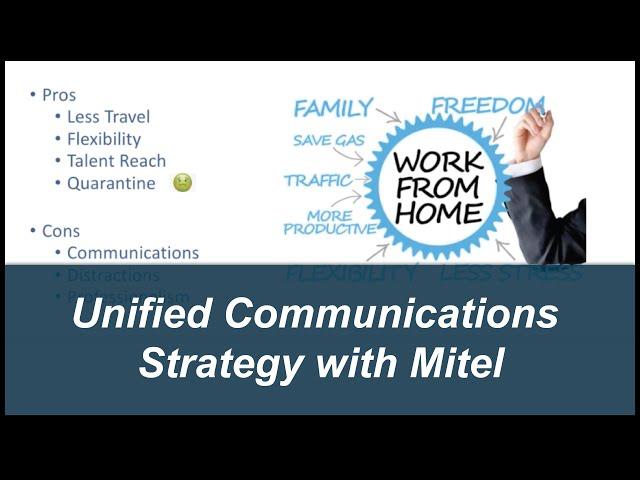 Unified Communications Strategies in a Scattered Workforce