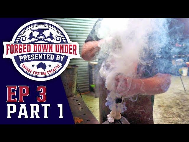 Forged Down Under | Ep 3 | Part 1 | Viking | Battle of the Blacksmiths Australia