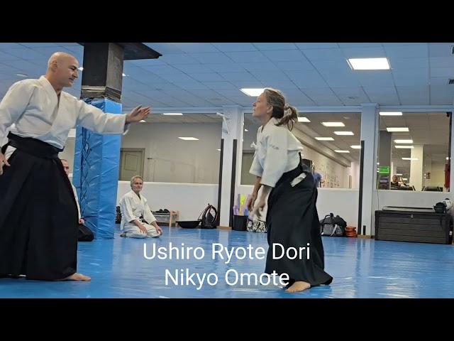 Aikido Sevilleja. Ushiro Ryote Dori: Kokyu Nage, Ushiro Kiri Otoshi,  Irimi Nage, Kote Gaeshi...