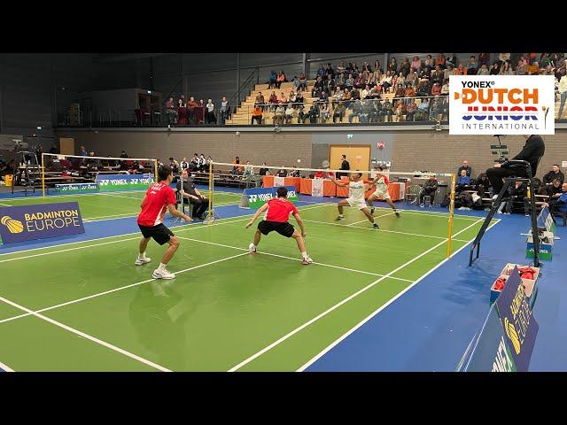 MD Final, Anselmus Prasetya & Pulung Ramadhan  - Chen Zhe Han & Lin Xiang Yi , Dutch Junior '23