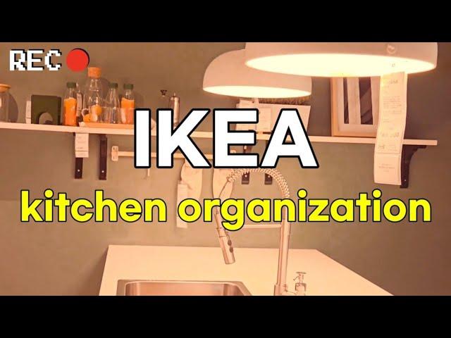 IKEA kitchen organization installation SHOWROOM  shopping in korea vlog ,haul , KOREA VLOG FOOD