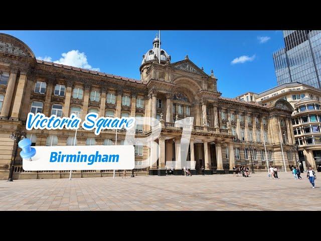 Victoria Square, Birmingham  | Heart of the City in 4K 120FPS #slowmotion #dji #city #architecture