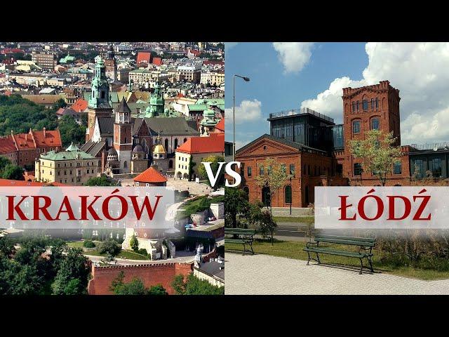 Kraków vs Łódź. Porównanie miast