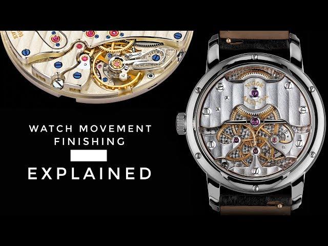 Guide to Understanding Watch Movement Decoration | WATCH CHRONICLER