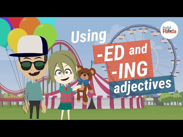 Adjectives with -ED and -ING | Learn English Vocabulary in Conversation