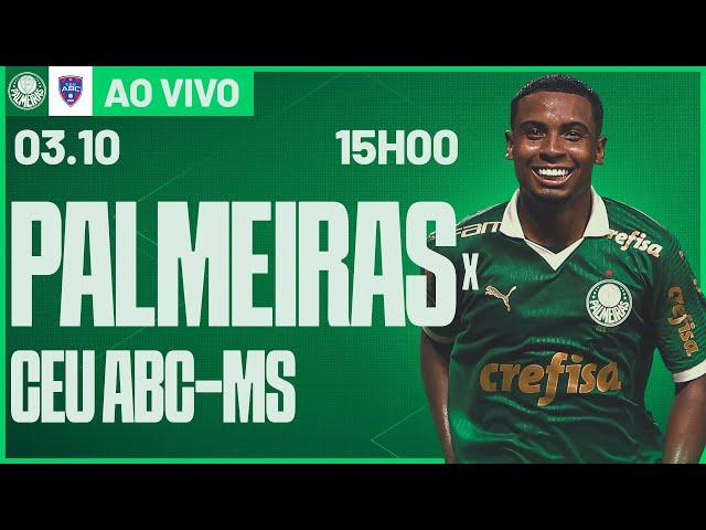 JOGO COMPLETO | PALMEIRAS 12 X 0 UNIÃO ABC-MS | COPA DO BRASIL SUB-20