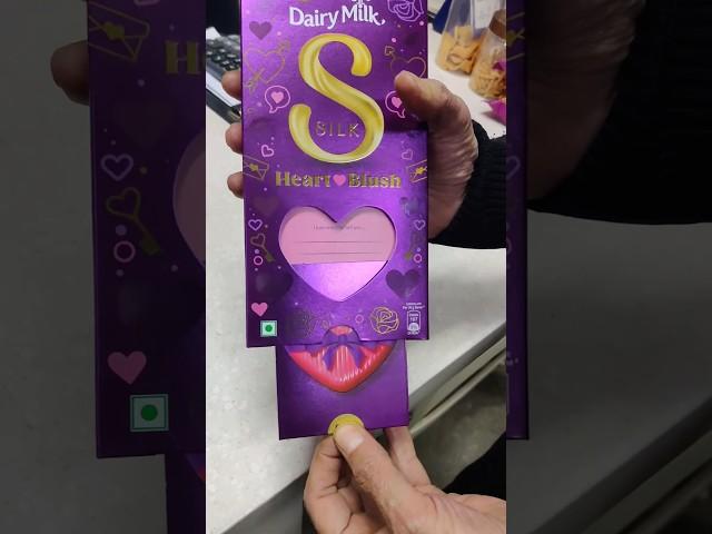 Cadbury Dairy Milk Silk Heart ️ Blush #shorts