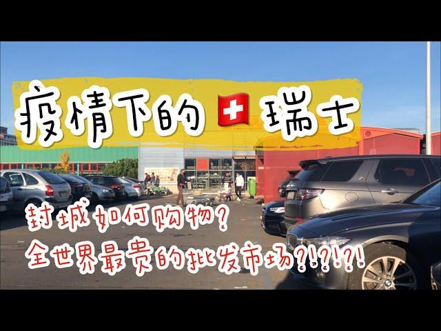 【疫情下的 瑞士】日内瓦封城，如何购买电器？全世界最贵的批发市场 2000人民币在瑞士能买几个菜？