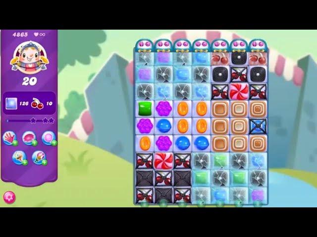 Candy Crush Saga LEVEL 4865 NO BOOSTERS (new version)