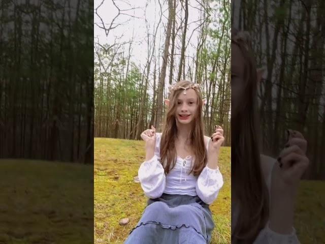 I edited a blooper rate 1-10// #rate #shorts #mystical #nature #cosplay #elf #beautiful