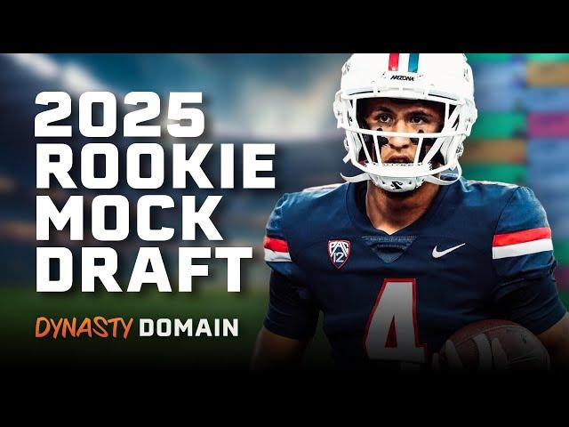 NEW 2025 Dynasty Rookie Mock Draft (2 Rounds)