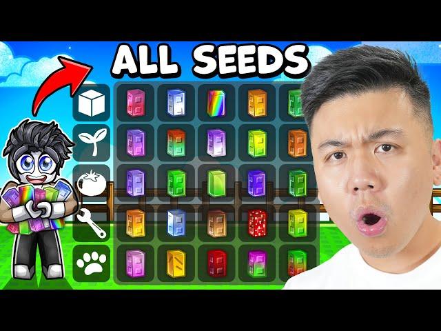 I Started Over With EVERY Seed in Grow a Garden!