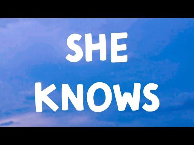 J.Cole - She Knows (Lyrics Video) "i am so much happier now that I'm dead" [TikTok Song]