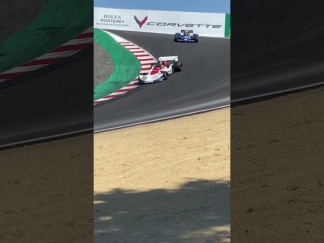 Vintage Formula Cars at Rolex Reunion #rolex #rolexreunion #montereycarweek #formula1 #lagunaseca