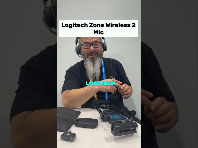 Logitech Zone Wireless 2 Mic Test from a Noisy Infocomm 2025 Show Floor! 