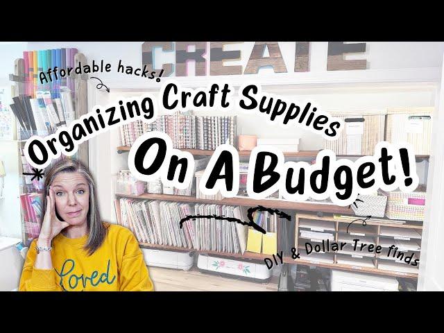 Organizing Craft Supplies on a Budget: Affordable Hacks for a Fresh Start