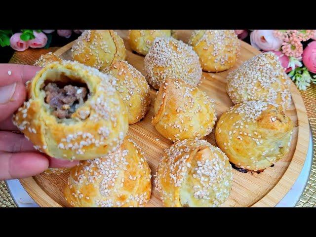 ПОЧЕМУ ОНИ ТАКИЕ ВКУСНЫЕ! МОЙ ХОДОВОЙ РЕЦЕПТ НА КАЖДЫЙ ДЕНЬ! САМСА ТЮЛЬПАН ГОТОВИТЬСЯ БЫСТРОиВКУСНО