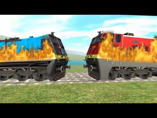 STOPPING Train in Indian Bikes Driving 3D