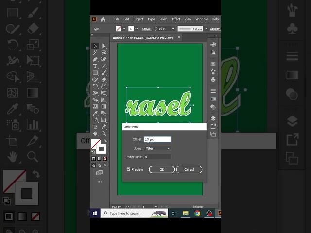 Rasel Letter Design