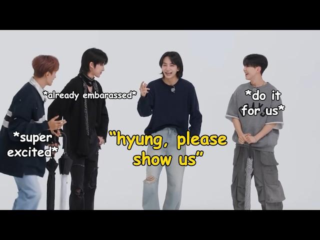 jeonghan being a "hyung" to his members ‍‍