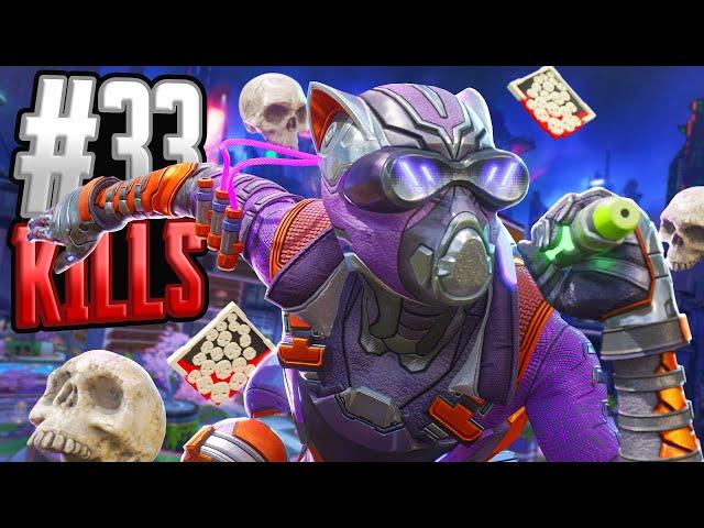 New SEASON 22 is INSANE 33 KILLS and 8,200 Damage Apex Legends Gameplay