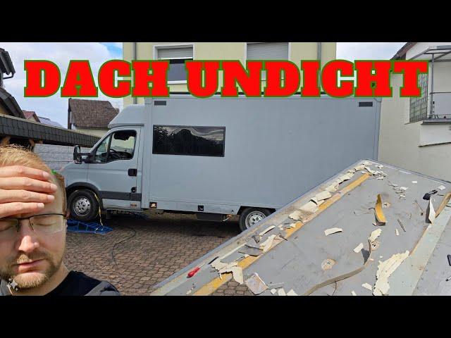 Iveco Daily Postkoffer Dach Undicht  DHL  Van Undicht