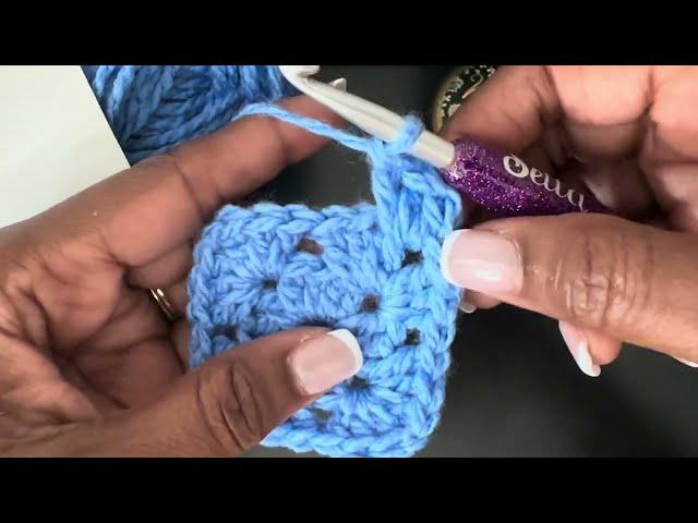  How to make a Traditional Granny Square  - tutorial 