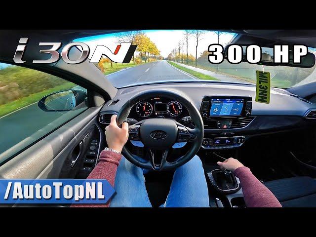 300HP Hyundai i30N *LOUD* POV Test Drive by AutoTopNL