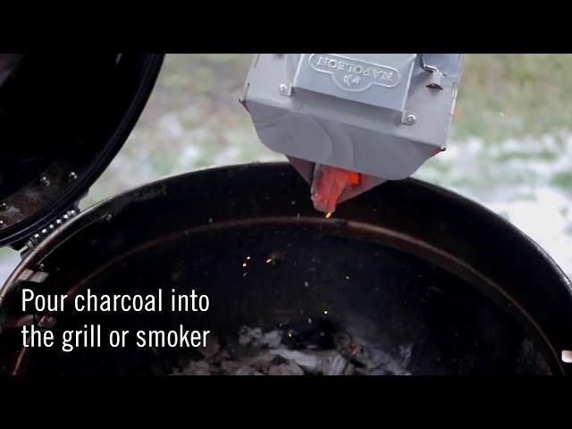 How To Use The Napoleon Charcoal Starter