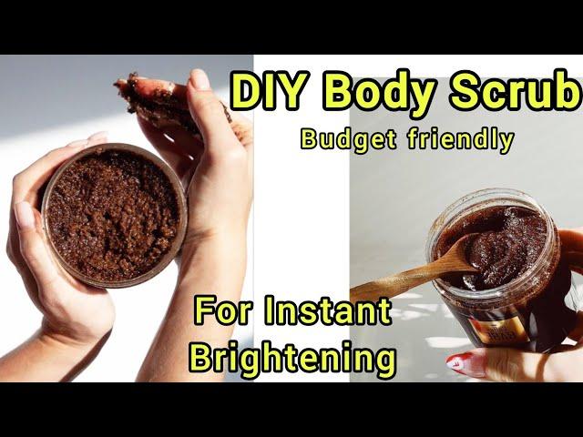 DIY Body Whitening Scrub | Anti Tanning Coffee Scrub | Summers and Winters Friendly | Thesk'sworld