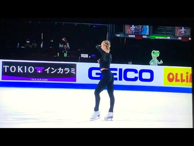 Amber Glenn 2021 Skate America Practice FS