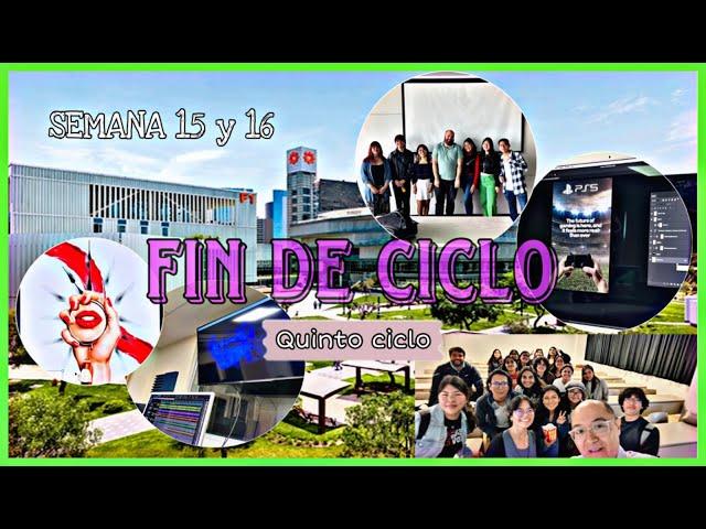 FIN DE MI QUINTO CICLO COMO ESTUDIANTE DE COMUNICACIONES EN LA ULIMA / ERIKA AYUMI