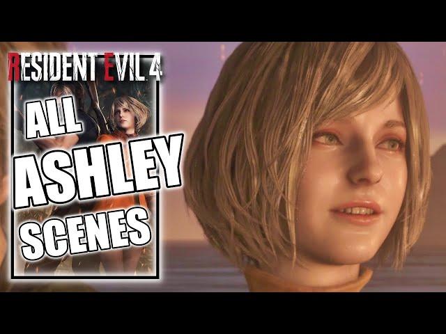 Resident Evil 4 Remake - All Ashley Cutscenes