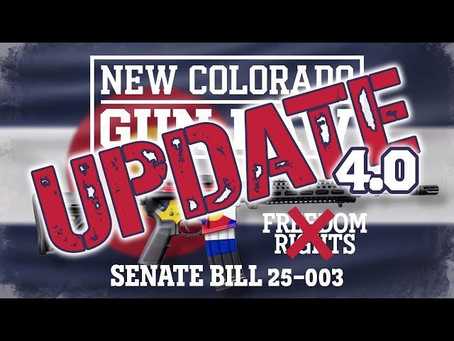 SB25-003 UPDATE 4.0: REMOVED FROM THE HOUSE CALENDAR!