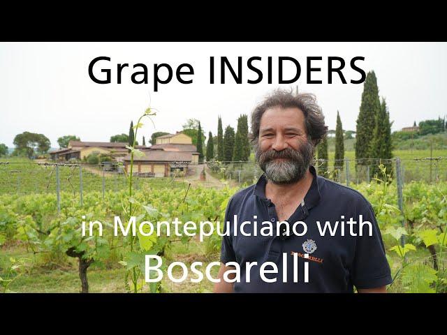 Grape INSIDERS: Boscarelli in Montepulciano, tuscany wine tours