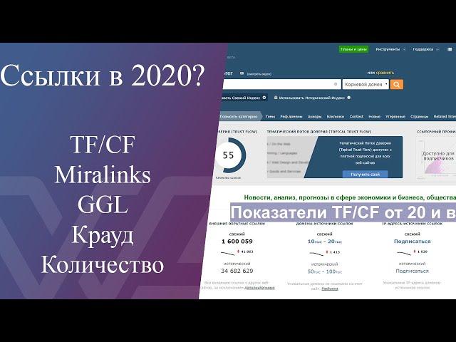 Какие ссылки покупать в 2020 году и стоит ли это делать?