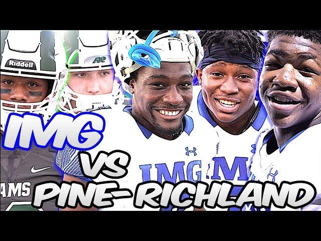 IMG Academy vs Power House Pine-Richland (6A PA State Champs)| Florida vs Pennsylvania Showdown