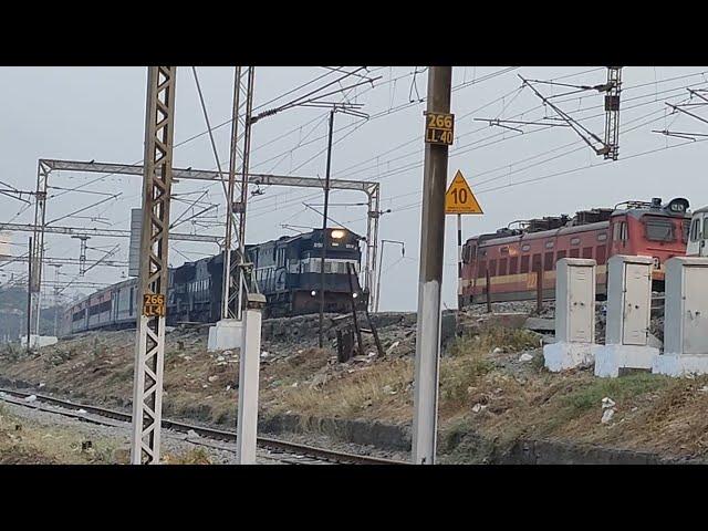 Twins Alco Smoothly Departing at Surat.