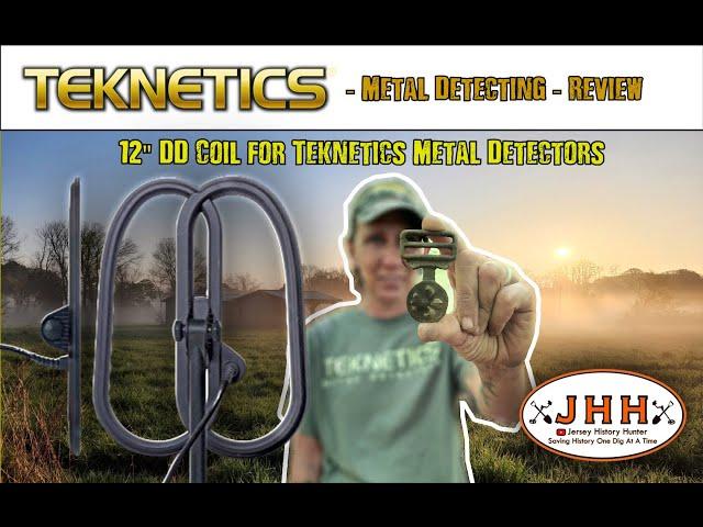 Teknetics 12inch DD Coil Review and Dig | Metal Detecting Large Coil