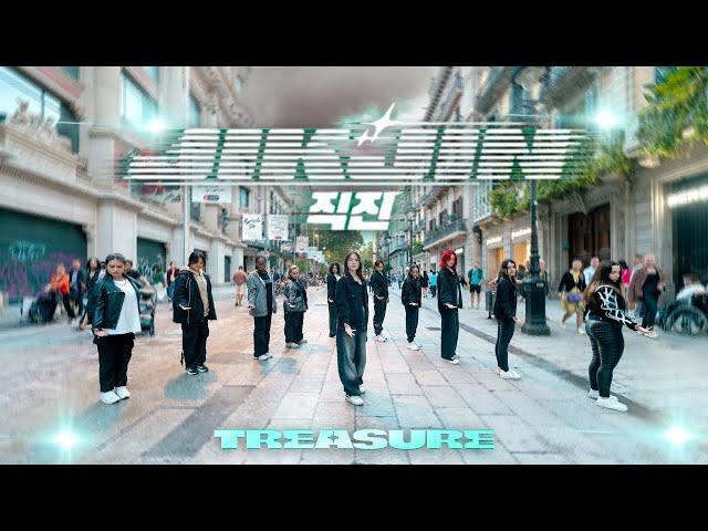 [KPOP IN PUBLIC BARCELONA | ONE TAKE] TREASURE - 'JIKJIN' Dance cover by DABOMB