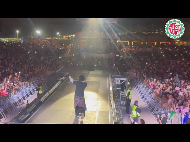 Omah Lay Performance Live at Afronation Portugal 2024