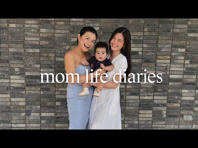 Nathan Said His First Word , Postparun Weight Gain + Verniece in Cebu! | Mom Life Diaries