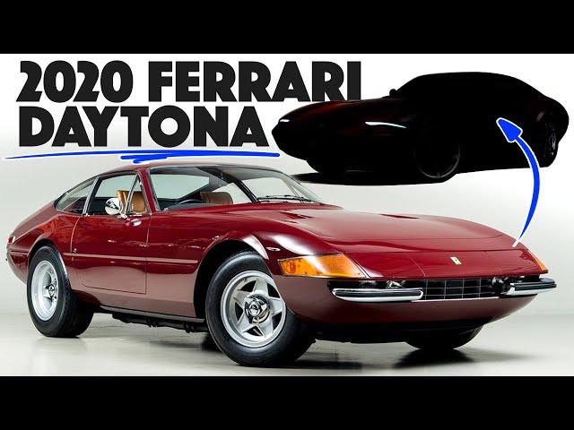 What if the 1971 Ferrari Daytona was made in 2020?