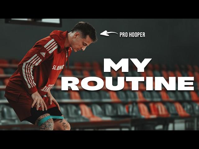 4-Hours Until Game Time - My DETAILED Pregame Routine as a Pro Basketball Player