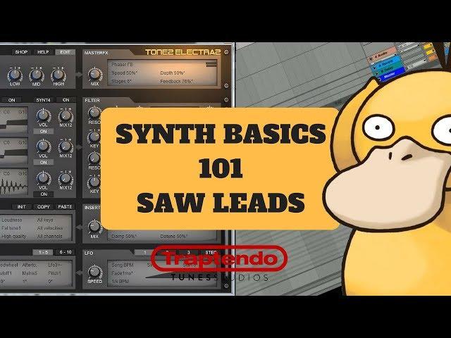 Synth Basics | How To Make Saw Leads | Electra X