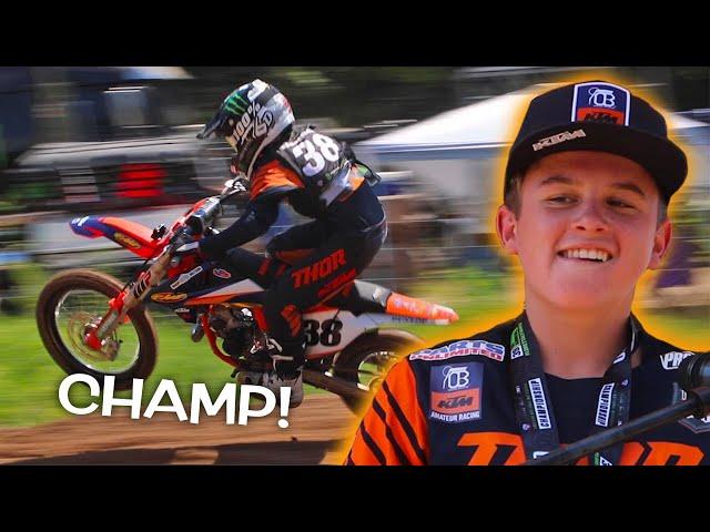 DANGERBOY WINS CHAMPIONSHIP! FASTEST KID IN THE WORLD ON DIRT BIKE!