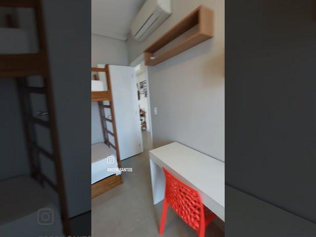 Se hospede em Santos, apartamento 2 quartos com vista panorâmica